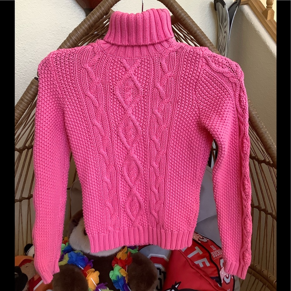 A turtleneck sweater